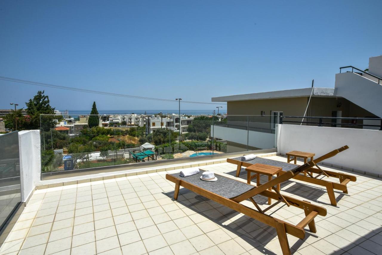 Iraklis Apartments Stalida Exterior foto